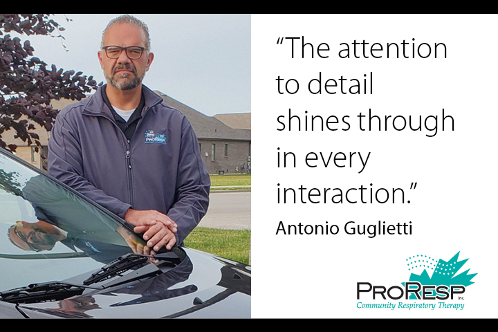 “Anytime I see someone who works at Schlegel Villages, I can tell that they work at Schlegel Villages in the way that they carry themselves and the way they speak of what they do,” Antonio says. “It’s different.”