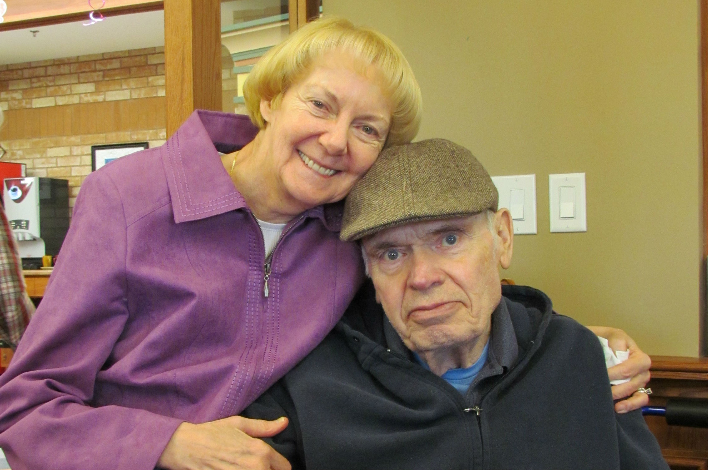 Betsy and Alex together at The Village of Aspen Lake in Windsor