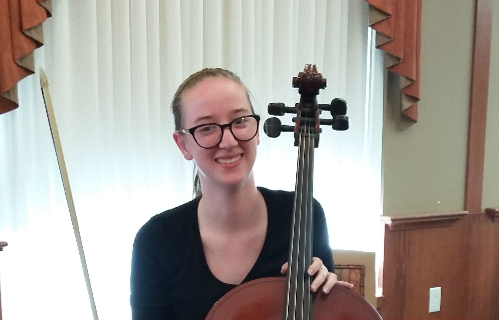 Grace composed an original song to say thank you to The Village she volunteered at all through school.