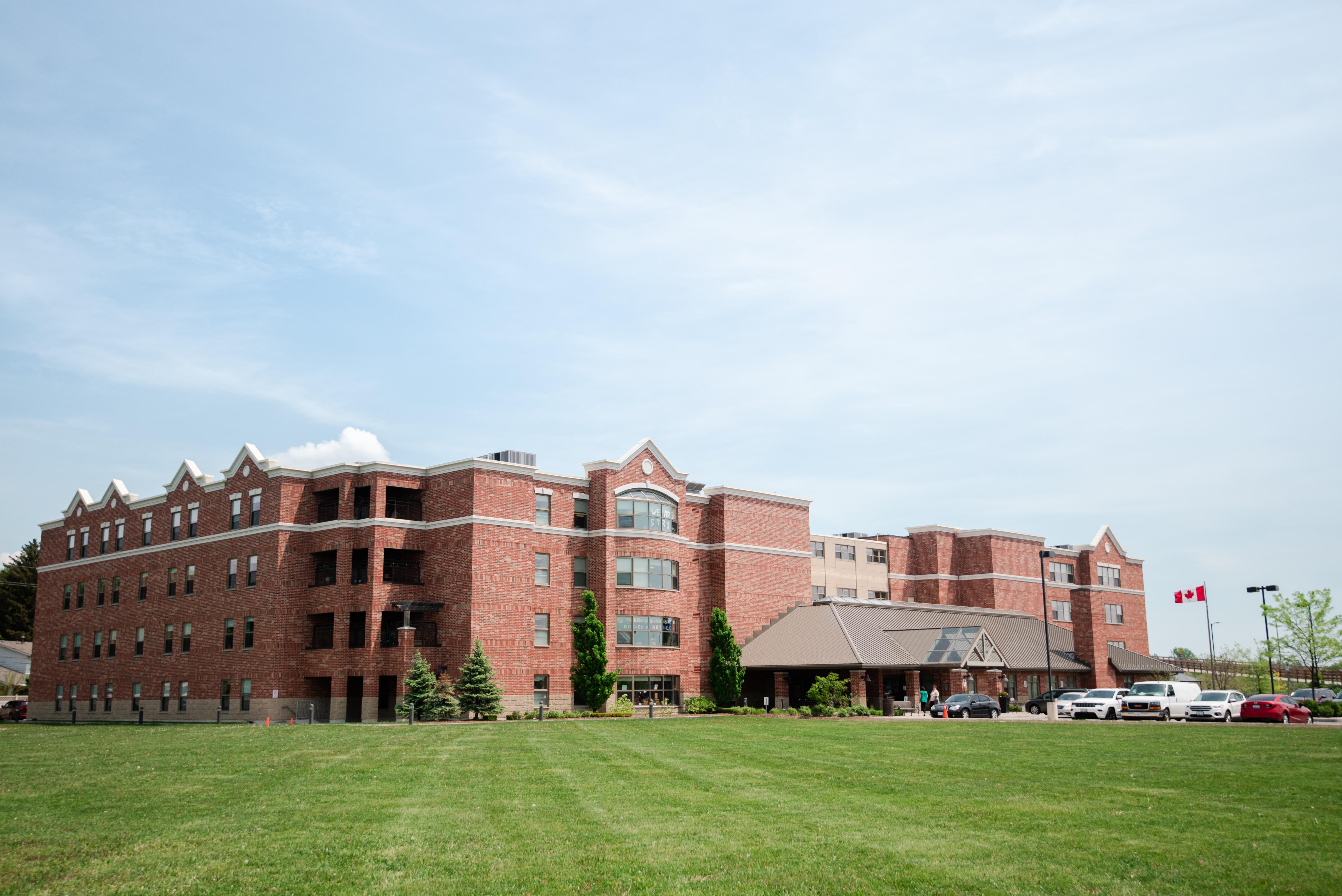 The Village at St. Clair building view from the front