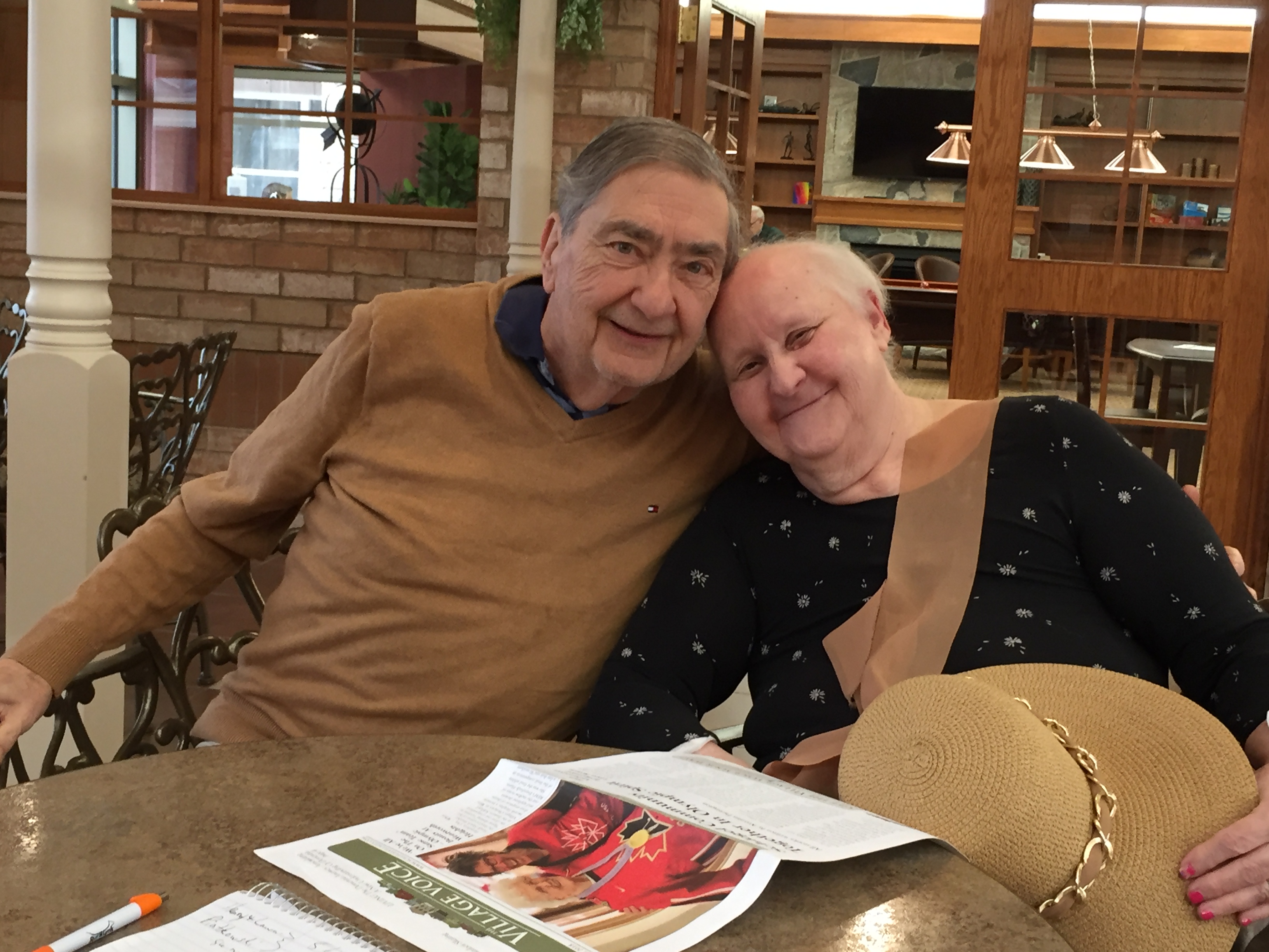 Henry was one of the first residents to move into the new  retirement neighbourhoods in the Village of Erin Meadows so he could be close to his wife, Laura, who lives in long-term care