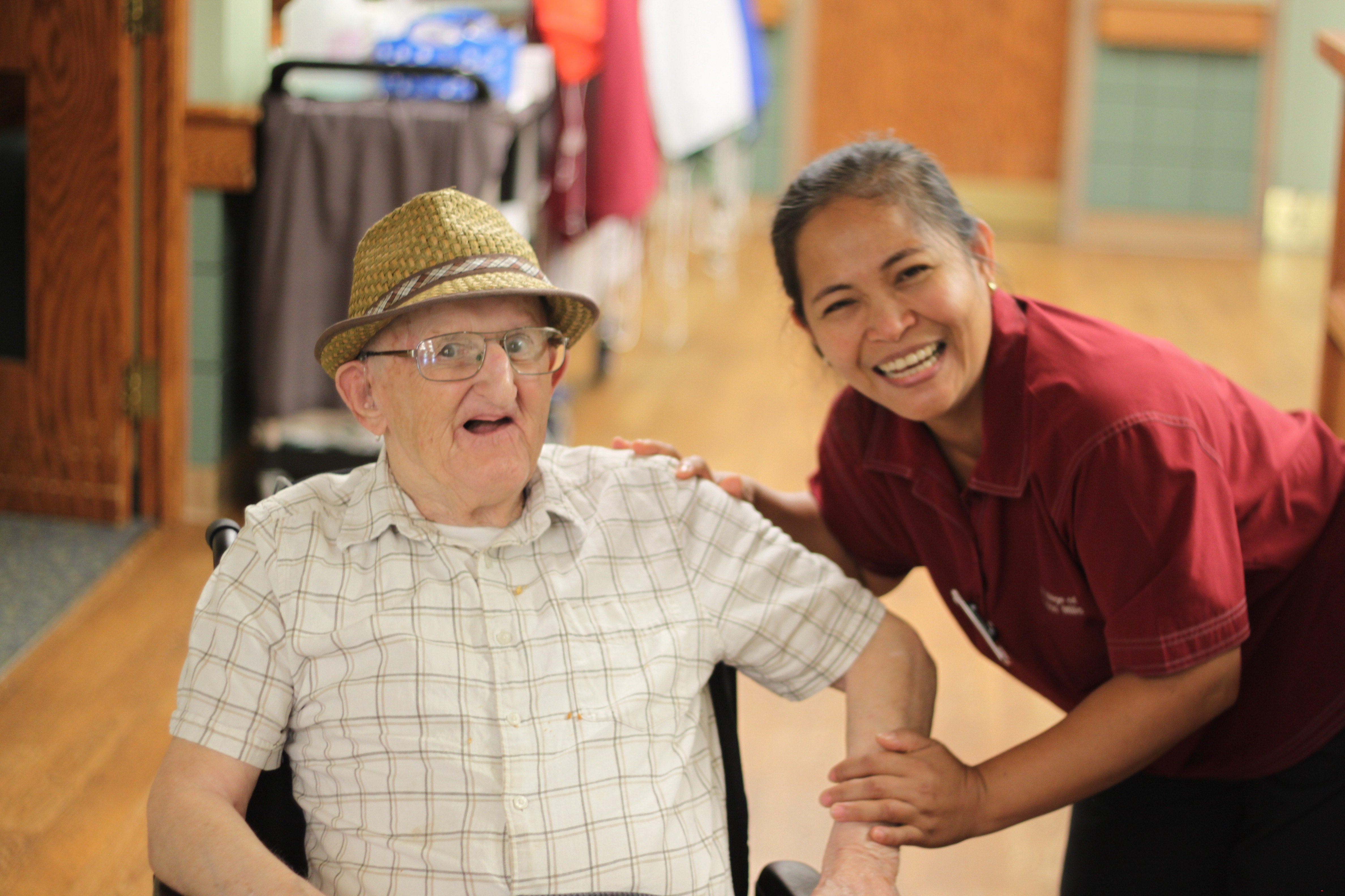 Keith is one of the residents Analyn is honoured to support in The Village of Taunton Mills. 