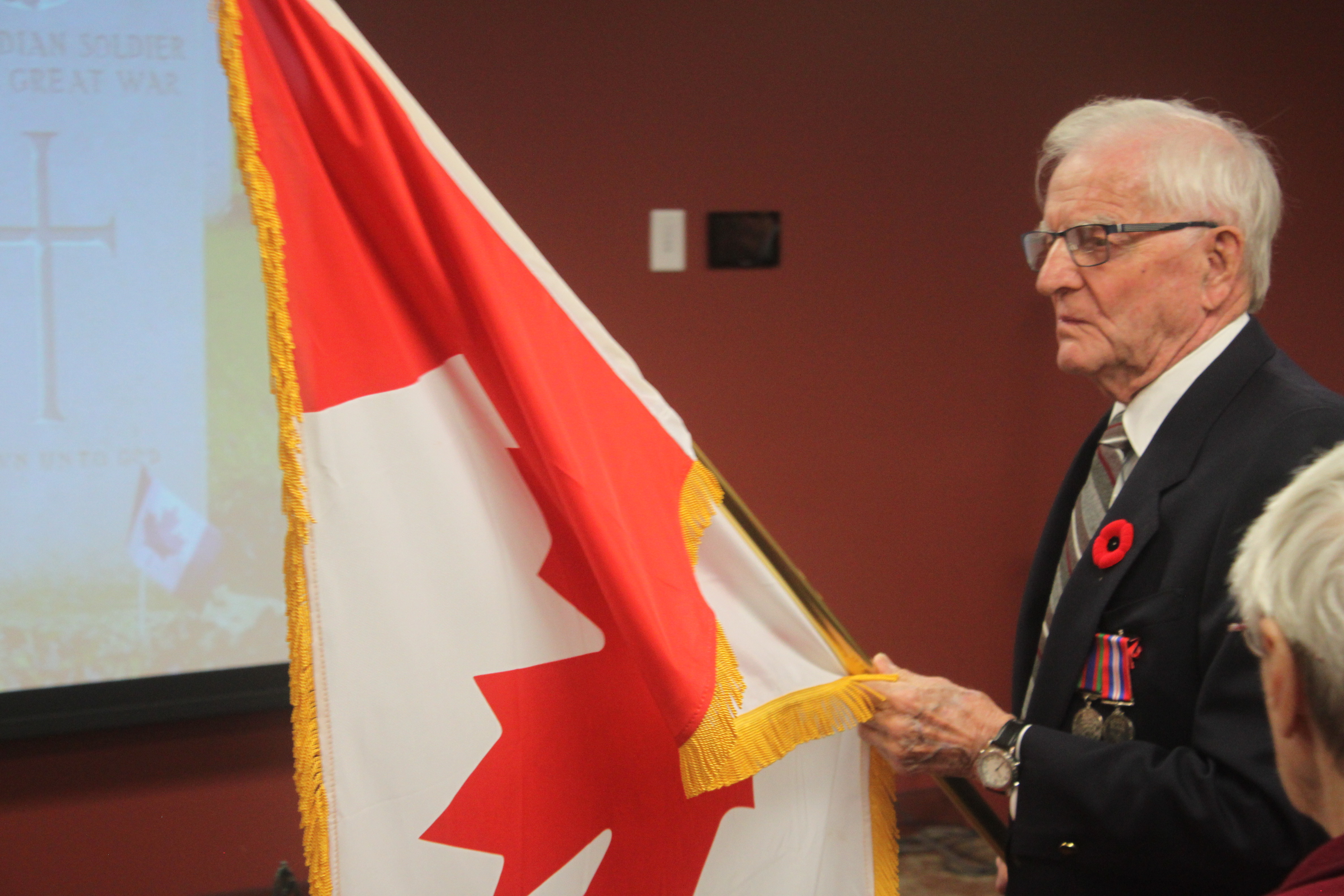 Resident veterans of Taunton Mills, like so many across the  organization, were proud to mark Remembrance Day Nov. 11.