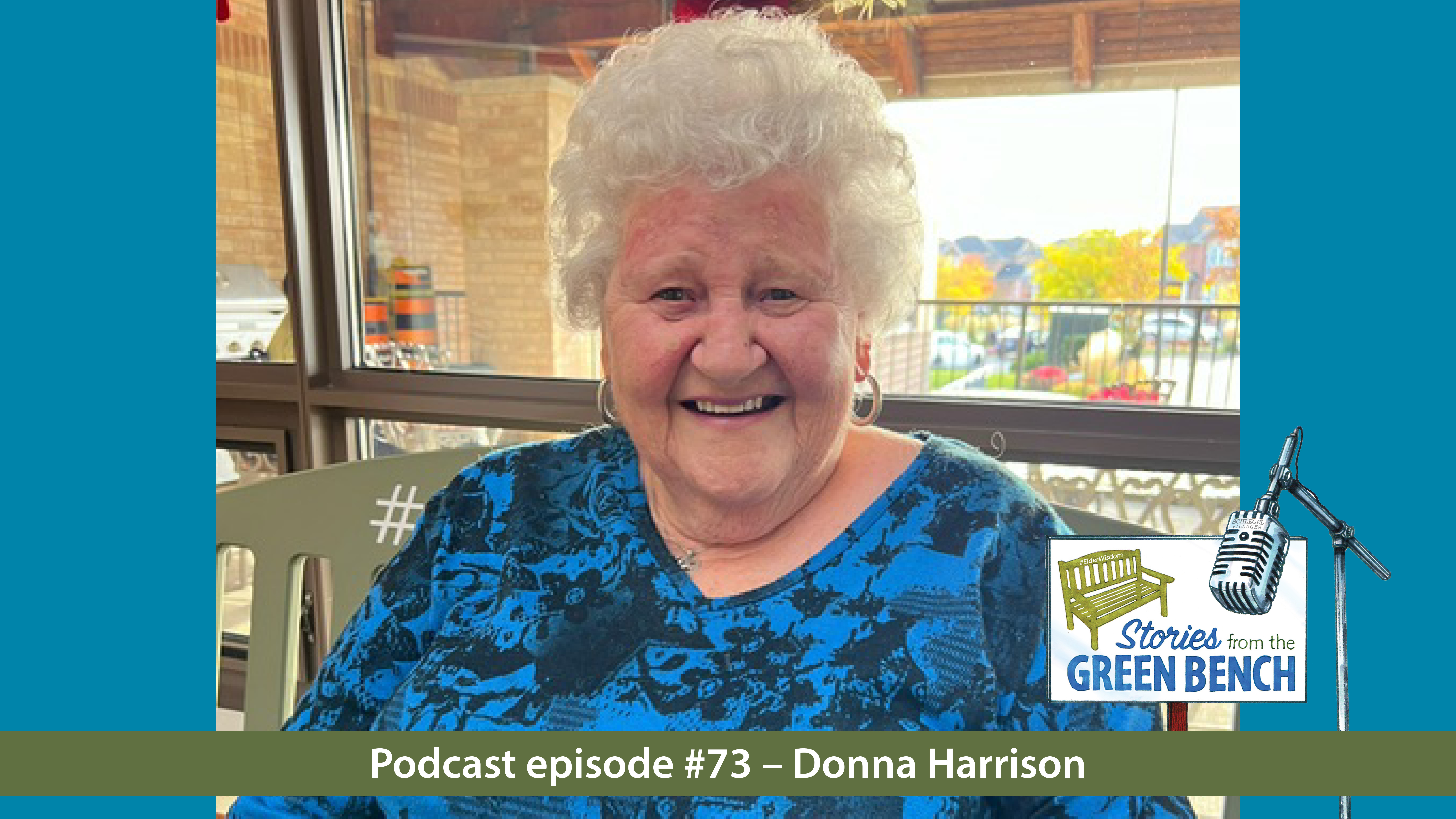 Donna Harrison shares her story from the green bench podcast episode