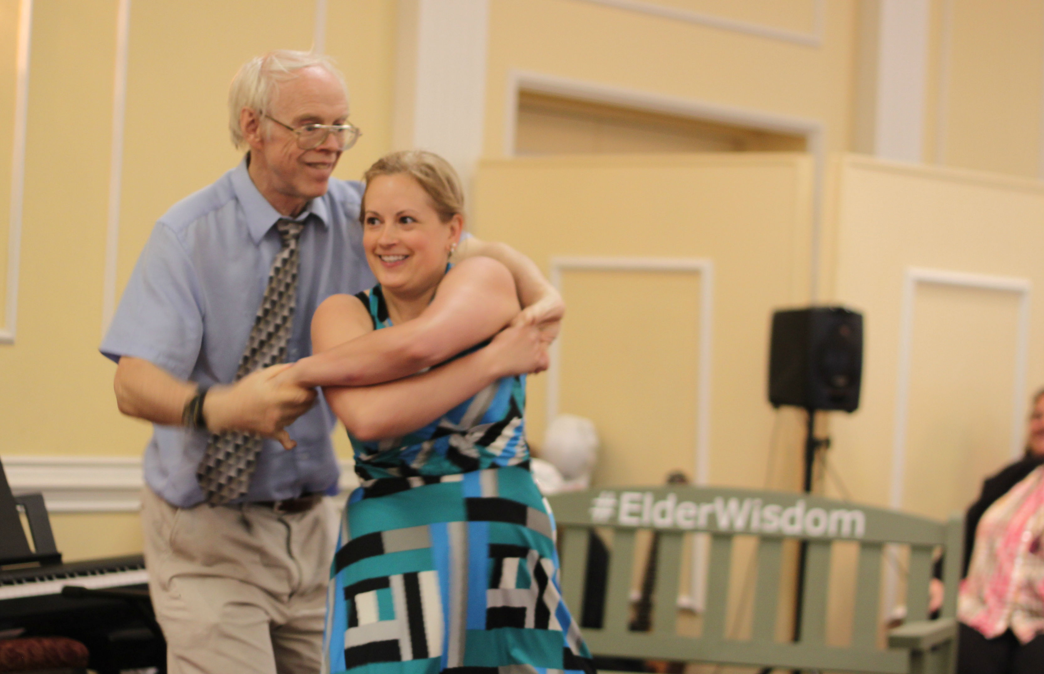 Phil and Tiffany dancing at the Pursuit of Passions